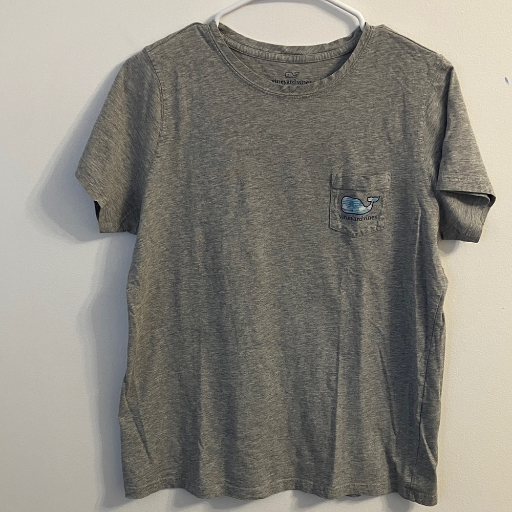 Vineyard Vines Heather Gray Short Sleeve Tee